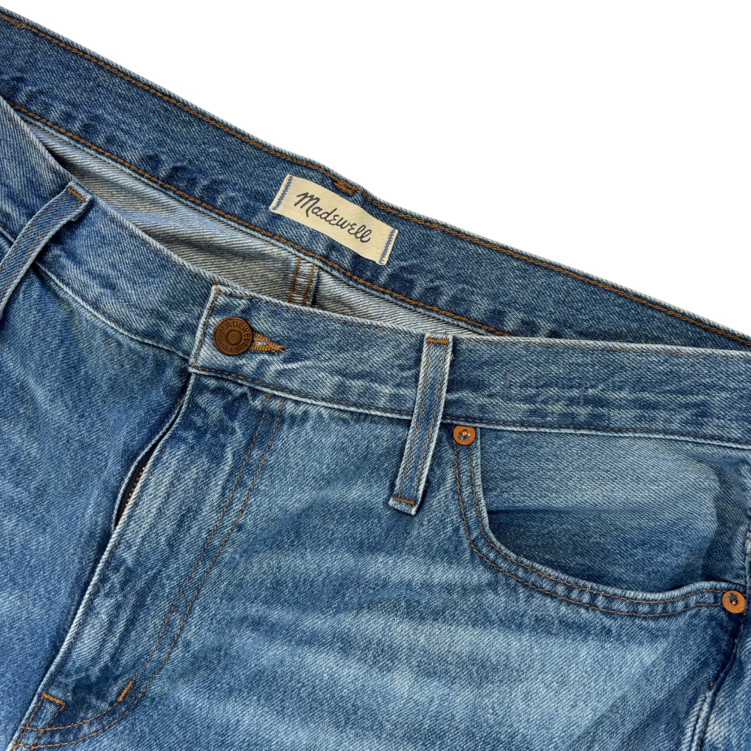 Madewell Medium Wash Slouchy Boy Jeans