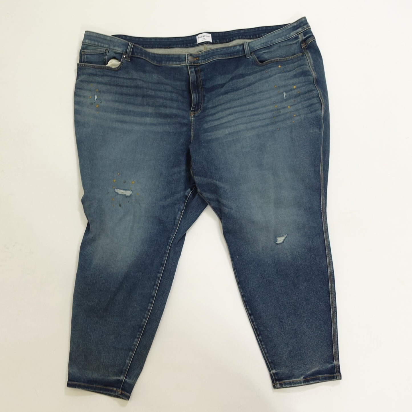 Lightly Destructed Stonewash Skinny Jeans NWT