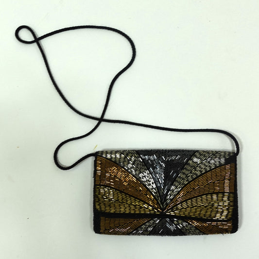 Vintage Beaded Starburst Bag